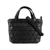 ISSEY MIYAKE Bao Bao Crystal Matte 霧面迷你手提/斜背包 (黑色)