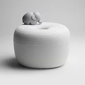 QUALY｜鵝卵石衛生紙盒-S (小象)