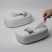 QUALY｜鵝卵石衛生紙盒-L (海龜)