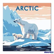 [HOMEHERE] DIY數字油畫/ 北極熊（升級加大版）