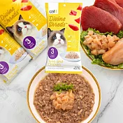Catit 嘿卡堤 海鑽貓餐包3入60g/包 主食餐包 貓咪濕糧 貓餐包- 海鑽貓餐包-2鮪魚佐雞肉60g(3入)x