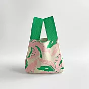 FERN ONLY | 蕨柔手拿針織包 - 東洋山蘇花 東洋山蘇花