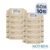 韓國MOTHER-K 淨護酒精清潔濕紙巾60抽 10包組