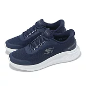 Skechers 休閒鞋 Skech-Lite Pro 2.0-Aldor Slip-Ins 男鞋 藍 緩震 運動鞋 233183NVY 26cm NAVY