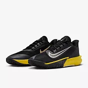 NIKE PRECISION VII 男籃球鞋-HJ9153001 US9 黑黃色