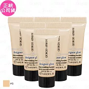 【即期良品】GIORGIO ARMANI 設計師水燦光影粉底 SPF15 PA+++(#3)(5ml)*6(公司貨)