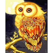 ArtLife藝術生活【9V002】貓頭鷹(炫金)_DIY 數字 油畫 彩繪