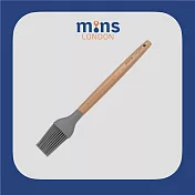 Mins London 耐熱矽膠油刷 木紋