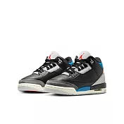 NIKE AIR JORDAN 3 RETRO OG (GS) 中大童 女籃球鞋-IB8968004 US3.5 黑色