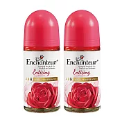 Enchanteur 艾詩 香水抑味滾珠露50ml(2入) 浪漫花香(紅)