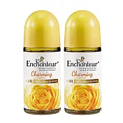 Enchanteur 艾詩 香水抑味滾珠露50ml(2入) 玫瑰鈴蘭(黃)