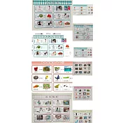 子玄 因果關係＆事物關聯教學卡共8張底圖 繁體教學卡