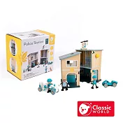 【德國 classic world 客來喜經典木玩】警察行動基地《50647》