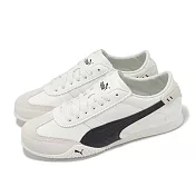 Puma 休閒鞋 Bella UT LEA 女鞋 白 黑 復古 小白鞋 40525601 25.5cm WHITE/BLACK
