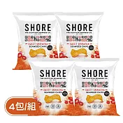 【PALIER】SHORE 英國海藻脆片4入組(是拉差甜辣醬)