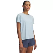 Under Armour 女 Vanish Energy 2.0 短T-Shirt-1379141-494 L 藍色
