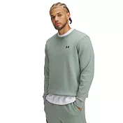 Under Armour 男 Unstoppable Flc 長袖套頭衫-1381688-348 L 綠色