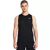 Under Armour 男 Tech 背心-1382795-001 L 黑色