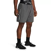 Under Armour 男 Woven Wdmk 短褲-1383356-025 L 灰色