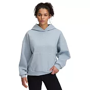 Under Armour 女 Unstoppable Fleece 連帽長袖套頭衫-1387884-466 L 藍色