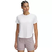 Under Armour 女 Launch Elite 短T-Shirt-1389564-100 L 白色