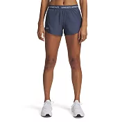 Under Armour 女 Tech Play Up 短褲-1389882-044 L 藍色
