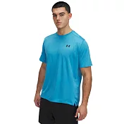 Under Armour 男 Tech Vent Jcqrd 短T-Shirt-1390047-452 L 藍色