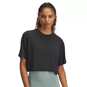 Under Armour 女 Meridian Boxy 短T-Shirt-6000860-001 L 黑色