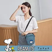 SNOOPY x Kiiwi O! 聯名款．復古隨行斜背袋  歐拉夫