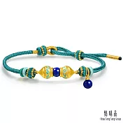 【點睛品】凌冬不凋 青金石黃金手鍊