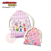 ANPANMAN麵包超人 10週年 -束口袋組系列 (紅精靈、藍精靈、蜜瓜超人、全員) 全員