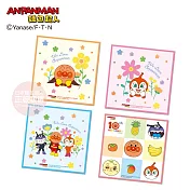 ANPANMAN麵包超人 10週年 小方巾 (2 / 組) 紅精靈+10週年