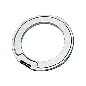 QinD 磁吸旋轉手機支架 磁吸式 便攜 可站立 MagSafe支架 -銀色