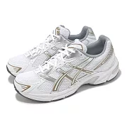 Asics 休閒鞋 GEL-1130 男鞋 女鞋 白 銀 支撐 緩衝 復古跑鞋 情侶鞋 亞瑟士 1203A609104 23cm WHITE/PEPPER