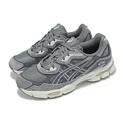 Asics 休閒鞋 GEL-NYC 男鞋 女鞋 灰 緩衝 復古 千禧跑鞋 亞瑟士 1203A739020 24cm GREY