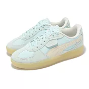 Puma 休閒鞋 Palermo Moda Ethereal Wns 女鞋 藍 白 麂皮 膠底 復古 德訓鞋 40337502 23cm BLUE/WHITE