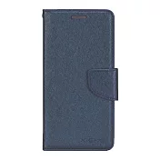 XIEKE POCO F7 / F7 Pro / F7 Ultra 5G 月詩蠶絲紋皮套 -F7-深藍