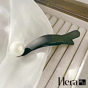 【Hera 赫拉】韓國爆款質感一字夾 HP072103 黑色