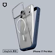 犀牛盾 iPhone 17 Pro Max Mod NX MagSafe兼容 邊框背蓋兩用防摔磁吸手機殼- 海軍藍