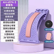 腰部牽引拉伸器 紫橙色