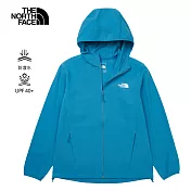 The North Face M ZEPHYR NOVELTY WIND JACKET - AP 男風衣外套-NF0A8BW86HO 3XL 藍色