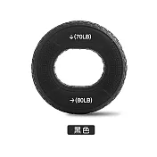 【E.dot】矽膠雙力度握力圈 (前臂手指肌肉鍛鍊器) 黑色70-80磅