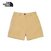 The North Face W BASIN SHORT - AP 女休閒短褲-NF0A8DFMLK5 4 卡其色