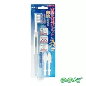 日本LEBEN - 爽快潔淨牙刷-2入(替換式刷頭)