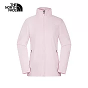 The North Face W GLACIER FLEECE JACKET - AP 女刷毛外套-NF0A8FJUBP6 L 粉紅色