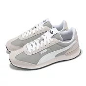 Puma 休閒鞋 R78 Nylon Retro 男鞋 女鞋 灰 白 拼接 麂皮 尼龍 情侶鞋 39925002 22.5cm GREY/WHITE