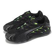 Puma 休閒鞋 Inhale 男鞋 黑 綠 拼接 支撐 運動鞋 40156001 25.5cm BLACK/GREEN GLARE