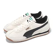 Puma 休閒鞋 Easy Rider Nylon Cool 男鞋 女鞋 米白 黑 拼接 復古 麂皮 情侶鞋 40314605 23.5cm IVORY/BLACK