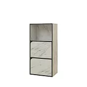 【居家cheaper】木格雙門收納櫃 KC08-3 單門 雙門 仨門 三格櫃 四格櫃 雙格櫃 木櫃 玩具櫃 書櫃 置物櫃 大理石紋 三層雙門