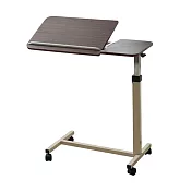 【居家cheaper】自在氣壓升降桌 KC-10 邊桌 床邊桌 沙發桌 病床桌 繪圖桌 電腦桌 筆記型電腦桌 胡桃木紋